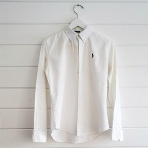 Ralph Lauren Sport | white button down shirt